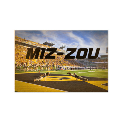 Missouri Tigers - MIZ ZOU - College Wall Art #Wood