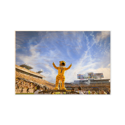 Missouri Tigers - Touchdown Mizzou! - College Wall Art #Wood