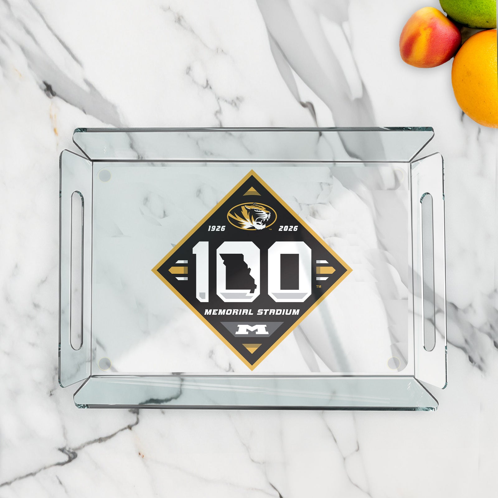 Missouri Tigers - Memorial Stadium 100 Years Decorative Serving Tray