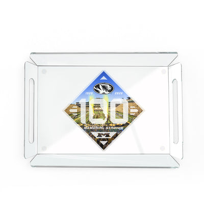 Missouri Tigers - Mizzou Tigers 100 Years at Memorial Stadium Decorative Serving Tray