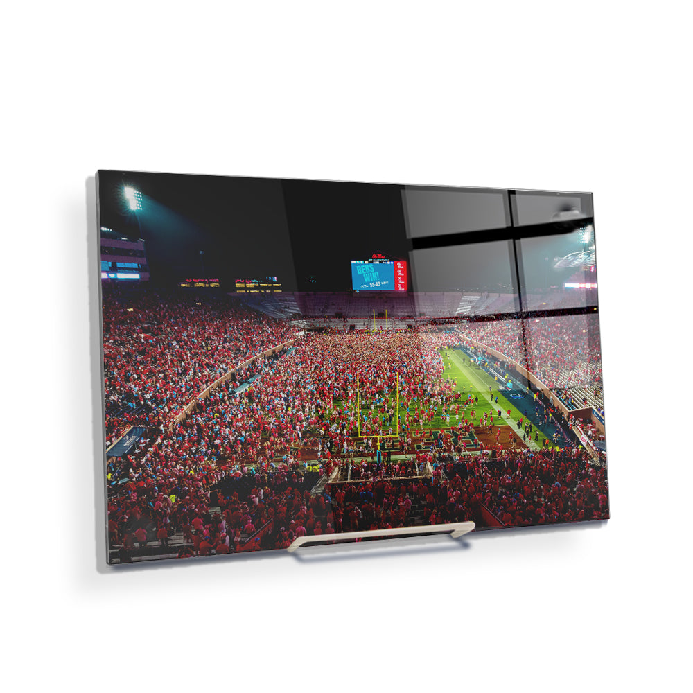 Ole Miss Rebels - Reb's Win! - College Wall Art #Canvas
