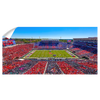 Ole Miss Rebels - Ole Miss Stripe Out Panoramic - College Wall Art #Wall Decal