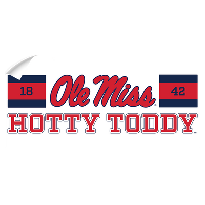 Ole Miss Rebels - Ole Miss Hotty Toddy Panoramic - College Wall Art #Wall Decal
