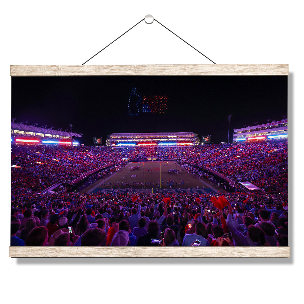 Ole Miss Rebels - Party in the SIP Drones - College Wall Art #Canvas