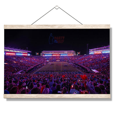 Ole Miss Rebels - Party in the SIP Drones - College Wall Art #Hanging Canvas