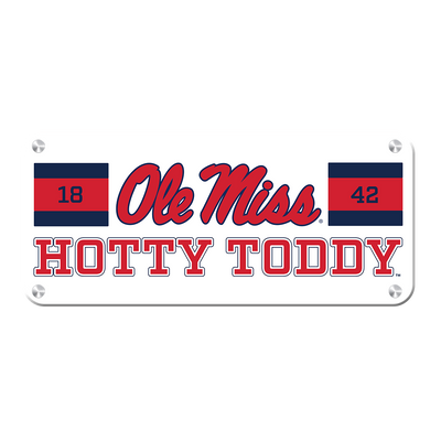 Ole Miss Rebels - Ole Miss Hotty Toddy Panoramic - College Wall Art #Metal