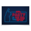 Ole Miss Rebels - Neon Party in the SIP - College Wall Art #Poster