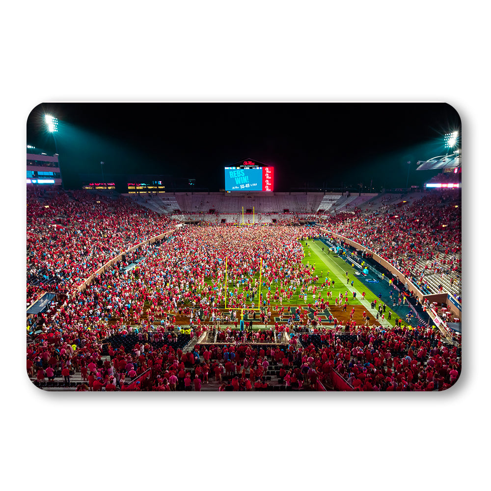 Ole Miss Rebels - Reb's Win! - College Wall Art #Canvas