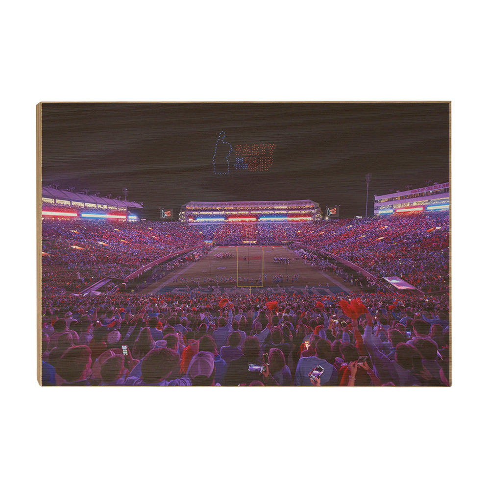 Ole Miss Rebels - Party in the SIP Drones - College Wall Art #Canvas