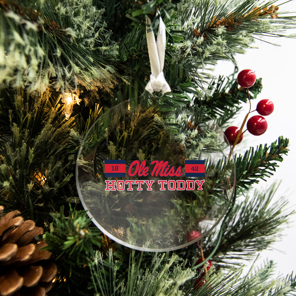 Ole Miss Rebels - Ole Miss Hotty Toddy Ornament & Bag Tag - College Wall Art #Tag
