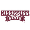 Mississippi State Bulldogs - Mississippi State Banner Logo Single Layer Dimensional