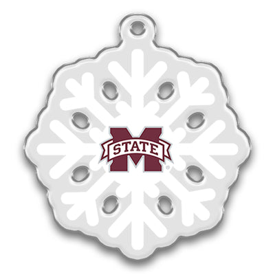 Mississippi State Bulldogs  - Mississippi State Snowflake Ornament