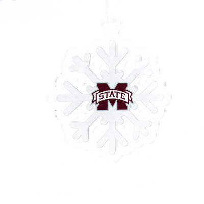 Mississippi State Bulldogs  - Mississippi State Snowflake Ornament
