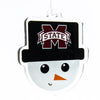 Mississippi State Bulldogs  - Snowman Head Ornament