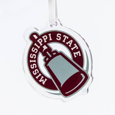 Mississippi State Bulldogs  - Mississippi State Cow Bell Ornament & Bag Tag