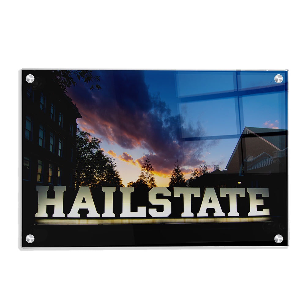 Mississippi State Bulldogs - Hail State - College Wall Art #Canvas