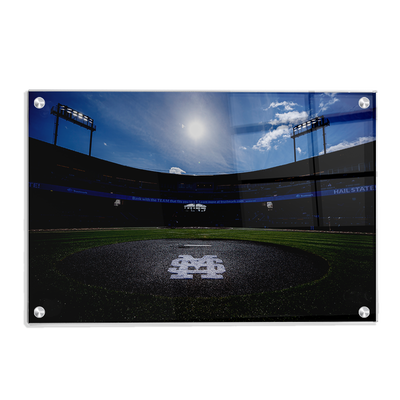 Mississippi State Bulldogs - Baseball Opening Weekend - College Wall Art #Acrylic