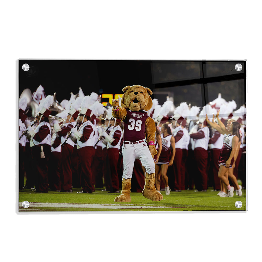 Mississippi State Bulldogs - Bully Pre-Game - College Wall Art #Canvas