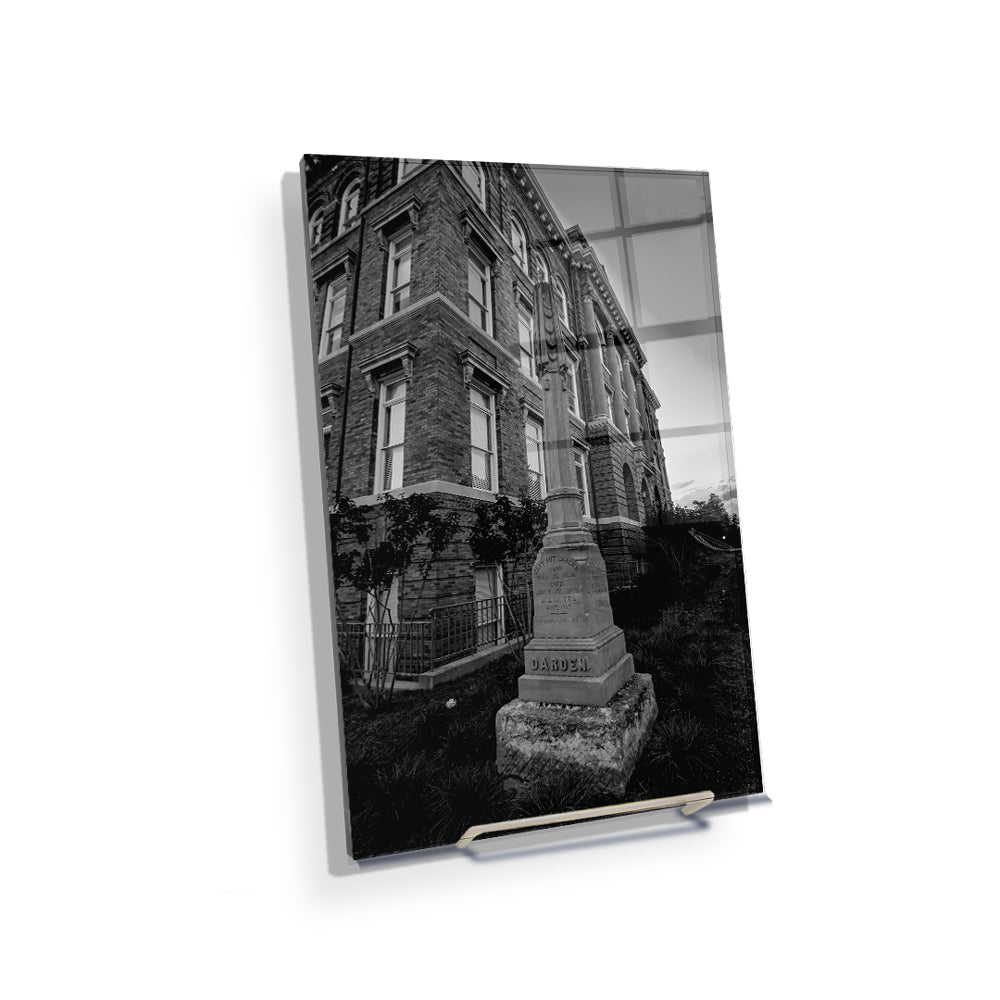 Mississippi State Bulldogs - Darden B&W - College Wall Art #Canvas 