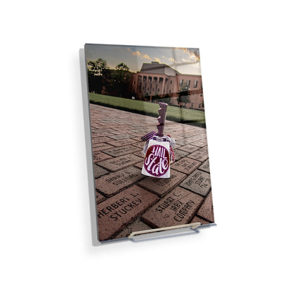 Mississippi State Bulldogs - Hail State Cowbell - College Wall Art #Acrylic Mini