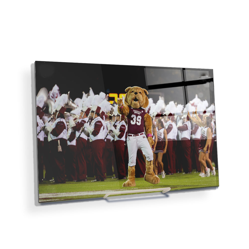 Mississippi State Bulldogs - Bully Pre-Game - College Wall Art #Canvas