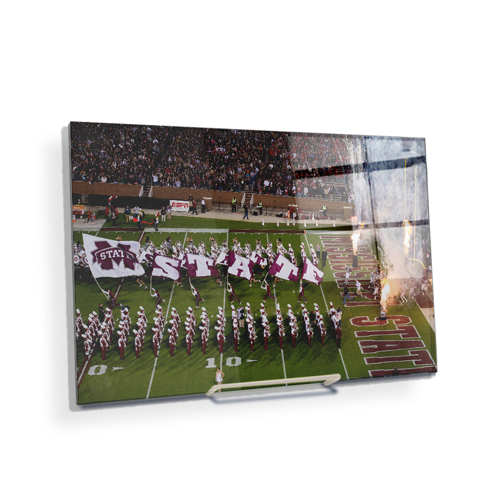 Mississippi State Bulldogs - Enter M Canvas - College Wall Art #Canvas