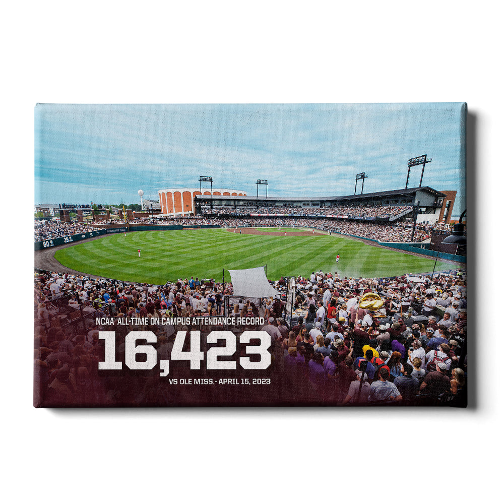 Mississippi State Bulldogs - 16,423 - College Wall Art #Canvas