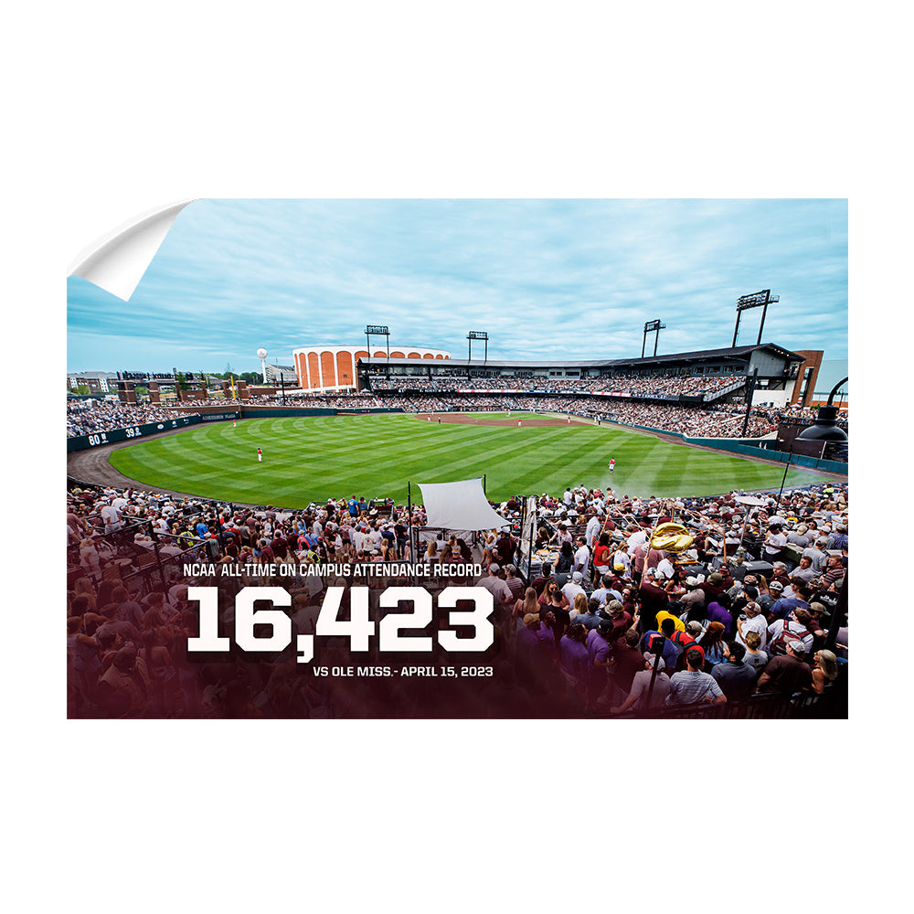 Mississippi State Bulldogs - 16,423 - College Wall Art #Canvas