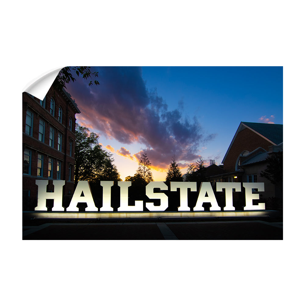 Mississippi State Bulldogs - Hail State - College Wall Art #Canvas