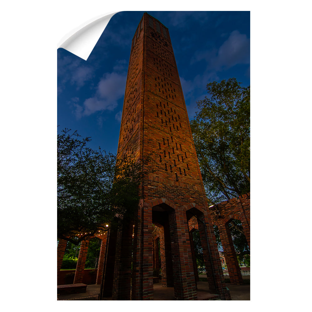 Mississippi State Bulldogs - Carillon Dusk - College Wall Art #Canvas