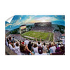 Mississippi State Bulldogs - Fisheye View - College Wall Art #Wall Decal
