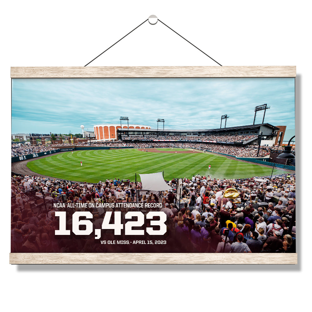 Mississippi State Bulldogs - 16,423 - College Wall Art #Canvas