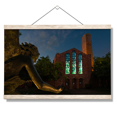 Mississippi State Bulldogs - The Chapel's Angel - College Wall Art #Hanging Canvas