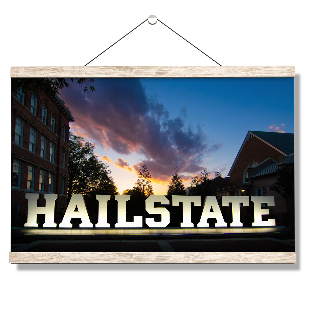 Mississippi State Bulldogs - Hail State - College Wall Art #Canvas