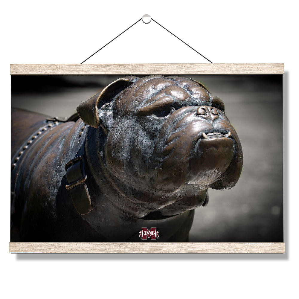Mississippi State Bulldogs - M State Bulldog - College Wall Art #Canvas