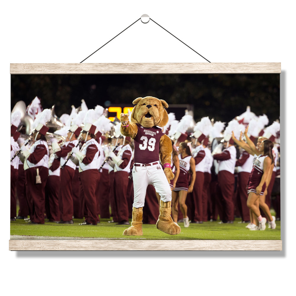 Mississippi State Bulldogs - Bully Pre-Game - College Wall Art #Canvas