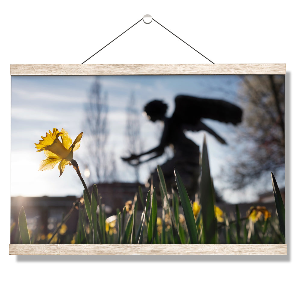 Mississippi State Bulldogs - Chapel Angel Daffodil - College Wall Art #Canvas