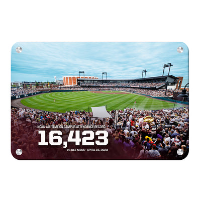 Mississippi State Bulldogs - 16,423 - College Wall Art #Metal