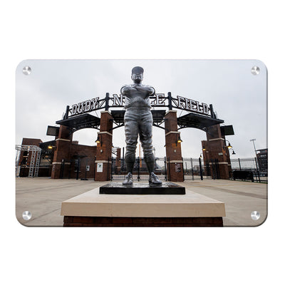Mississippi State Bulldogs - Ron Polk Statue - College Wall Art #Metal