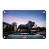 Mississippi State Bulldogs - Bully Statue Colvard Union Sunset - College Wall Art #Metal