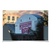 Mississippi State Bulldogs - Mississippi State Sunset - College Wall Art #Poster
