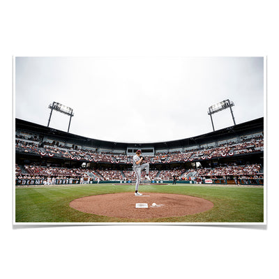 Mississippi State Bulldogs - First Pitch - College Wall Art #Poster