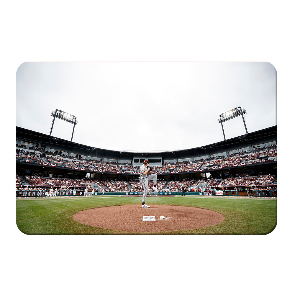 Mississippi State Bulldogs - First Pitch - College Wall Art #Canvas