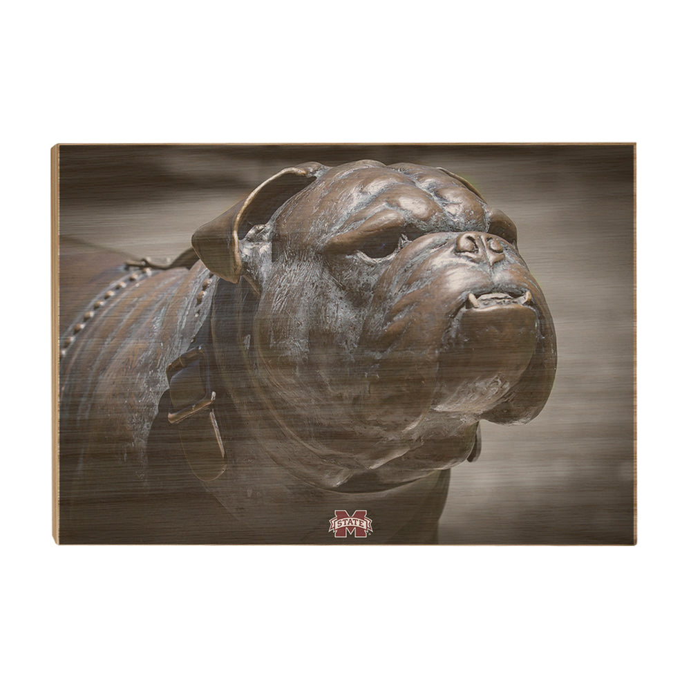Mississippi State Bulldogs - M State Bulldog - College Wall Art #Canvas