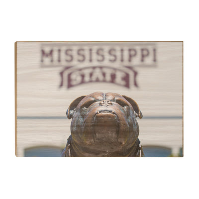 Mississippi State Bulldogs - Mississippi State Bulldog - College Wall Art #Wood