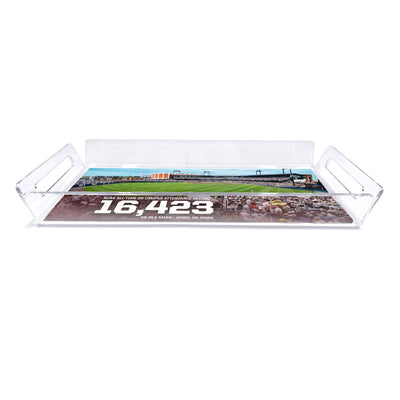 Mississippi State Bulldogs  -  Record Attendance Mississippi State Decorative Serving Tray
