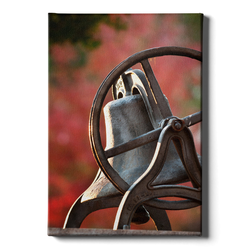 Mississippi State Bulldogs - Fall Bell - College Wall Art #Canvas