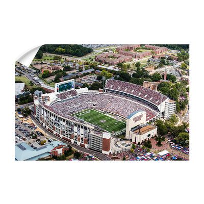 Mississippi State Bulldogs - Aerial Davis Wade Stadium - College Wall Art #Wall Decal