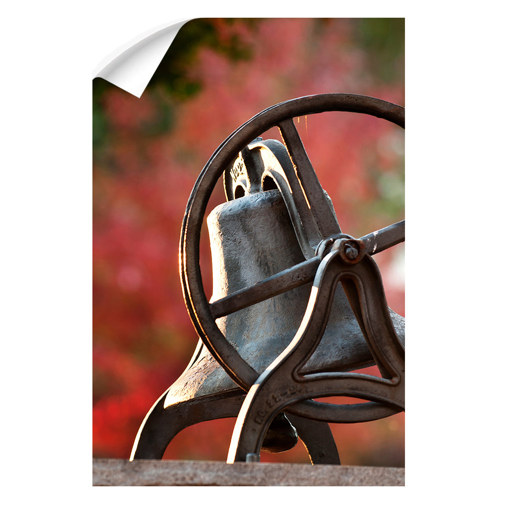 Mississippi State Bulldogs - Fall Bell - College Wall Art #Canvas