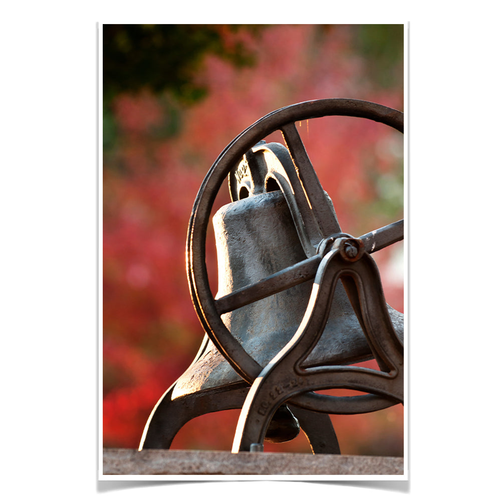 Mississippi State Bulldogs - Fall Bell - College Wall Art #Canvas